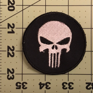 PUNISHER embroidered patch